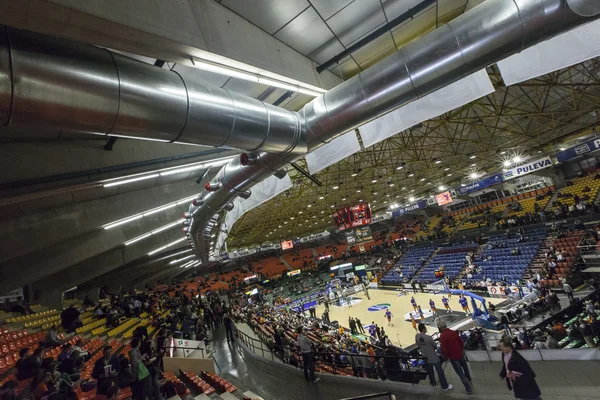 Fans and teams  during Eurocup Basketball match