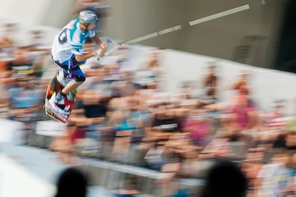 Athlete during performance at Red Bull Art of Wake