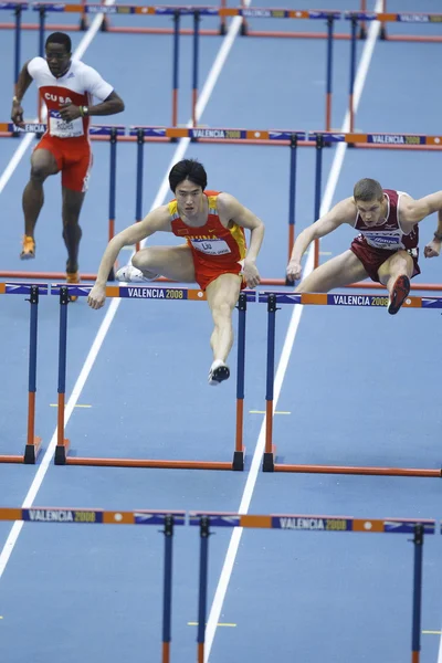 Liu Xiang of China during 12th IAAF World Indoor Championships