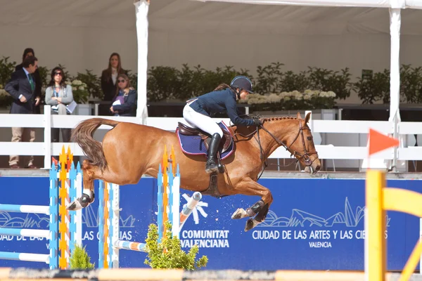 Rider on the horse during  Global Champions Tour of Spain