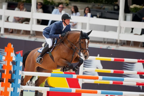 Rider on the horse during  Global Champions Tour of Spain