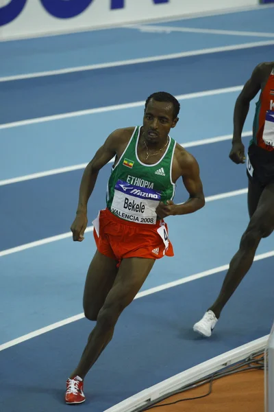 Tariku Bekele competes at Men\'s 3000 metres