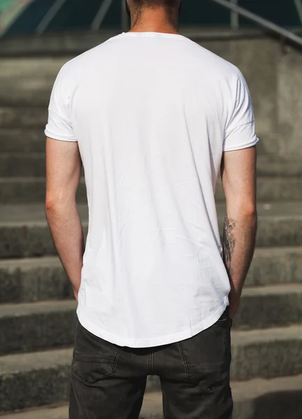 Blank t-shirt with space for your logo