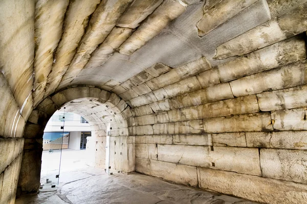 Antic roman tunnel to gladiators arena