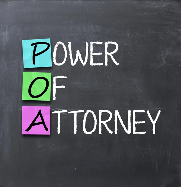 Power of attorney text