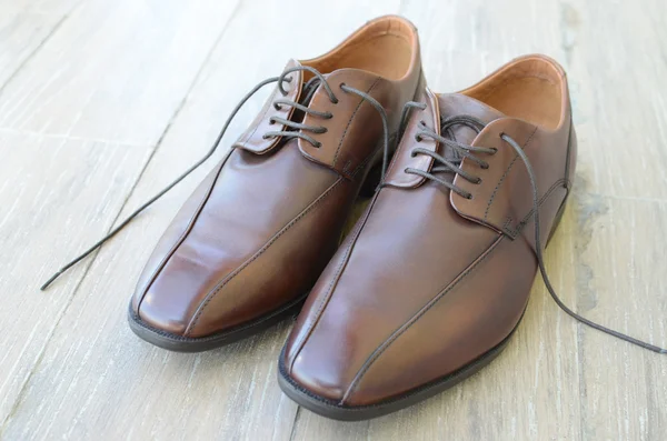 Expensive brown shoes