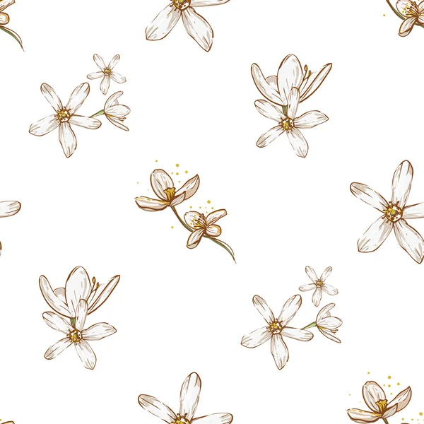 Seamless flower pattern