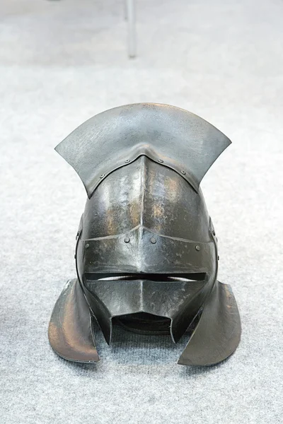 Iron helmet. Knight\'s helmet