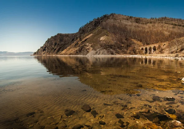 View from the shore of Lake Baikal