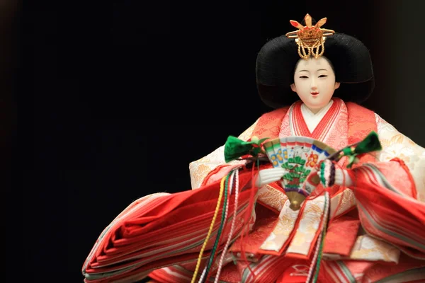 Hina doll (Japanese traditional doll) to celebrate girl\'s growth