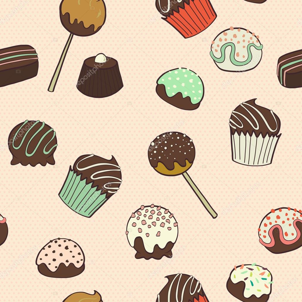 Doodle chocolate. — Stock Vector © TashaNatasha 52832007