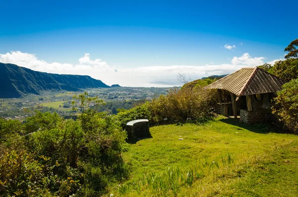 View of Plaine des Palmistes - Reunion Island
