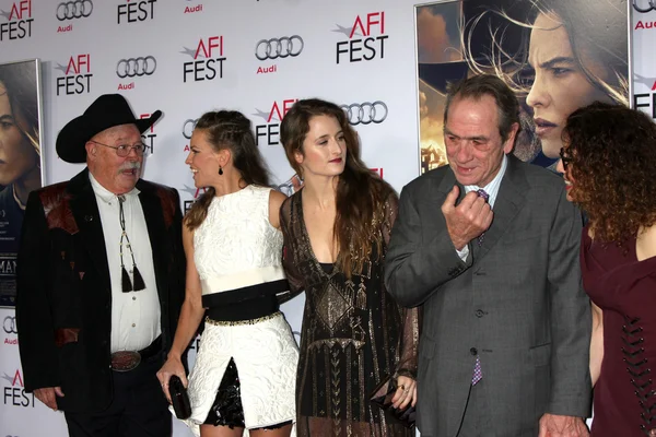 Barry Corbin, Hilary Swank, Grace Gummer, Tommy Lee Jones, Dawn Laurel-Jones