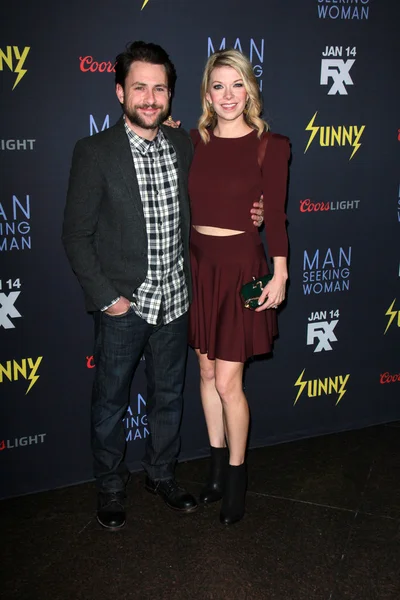 Charlie Day, Mary Elizabeth Ellis - Stock Image - Everypixel