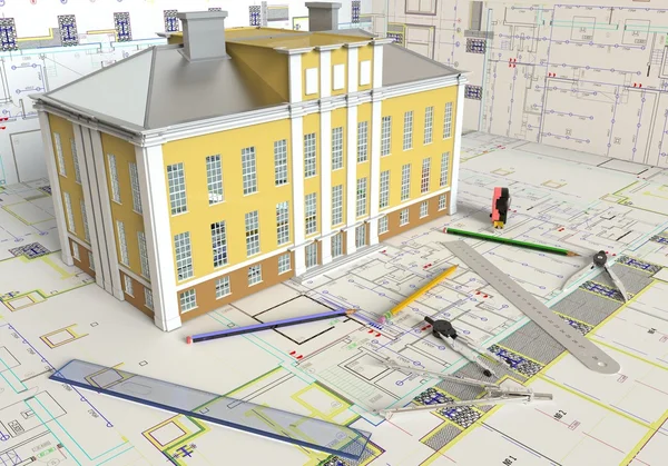 House Layout And Architectural Drawings