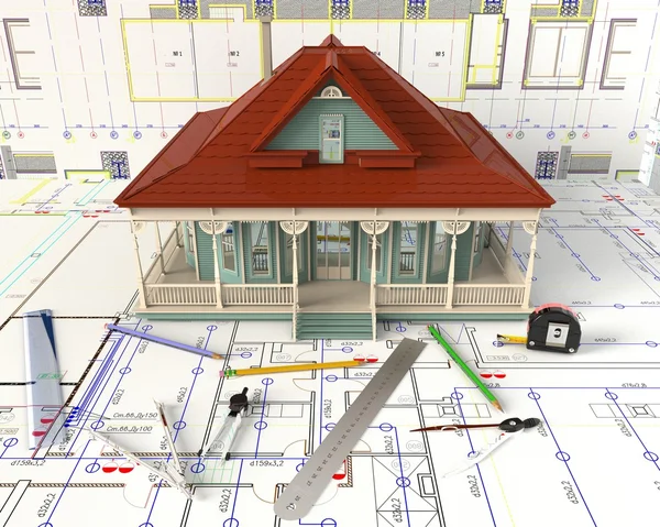 House Layout And Architectural Drawings