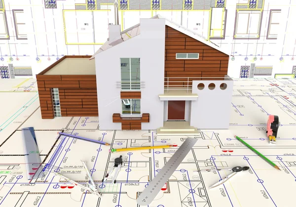 House Layout And Architectural Drawings