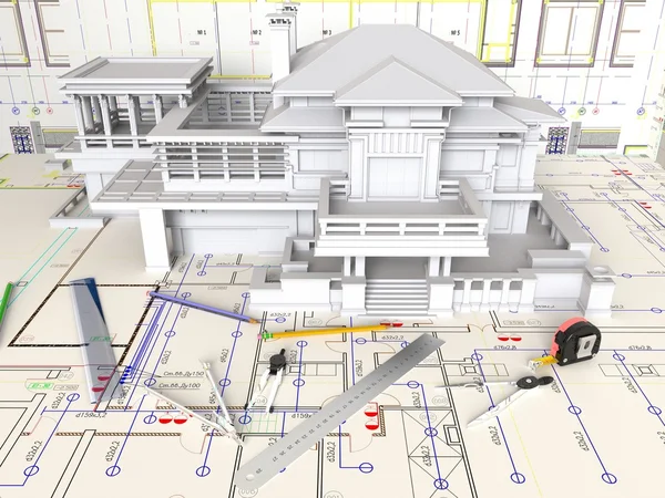 House Layout And Architectural Drawings