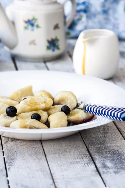 Lazy dumplings of cottage cheese