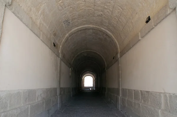 Tunnel with light in the end