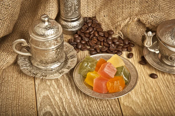 Traditional delight turkish sweet candy Ramadan ( ramazan ) food