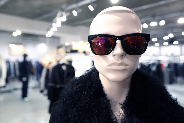 Shop mannequin showcase trade pavilion glasses Crews silhouette face clothing hanger
