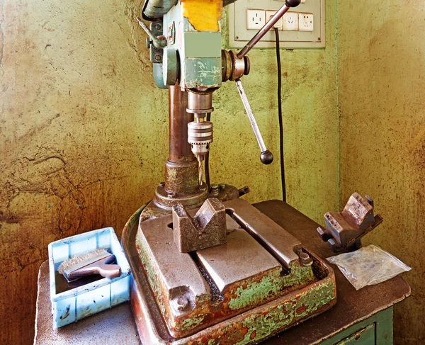 Old drilling machine