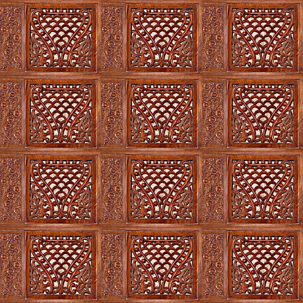 Carved Wood Seamless Texture Tile