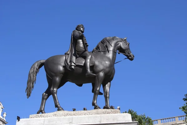 Equestrian statue of King George IV, Trafalgar Square, London, England