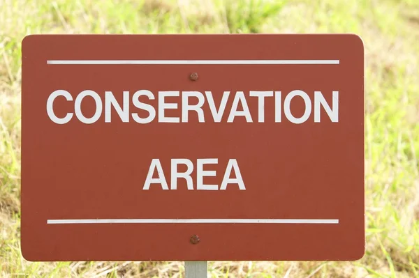 Conservation sign. sign for area of conservation. saving the environment.