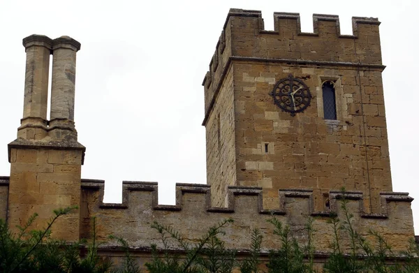 Tower, Sudeley castle, Cotswolds, Winchcombe, Gloucestershire, England