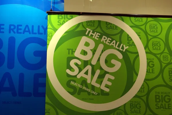 Sign. sale sign. the really big sale. selected items only