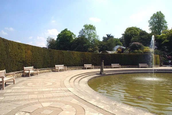 Fountain, Hever castle garden, Kent, England