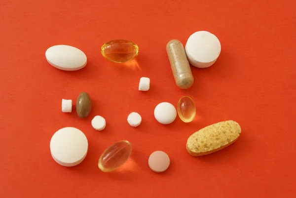 Medical tablets. medicine. pills. drug. supplement. capsule