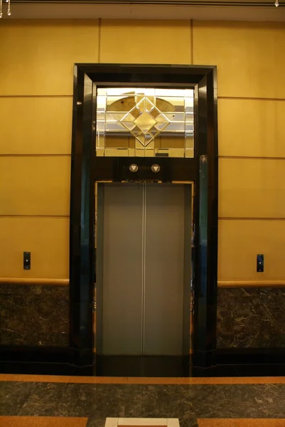 Lift. elevator door