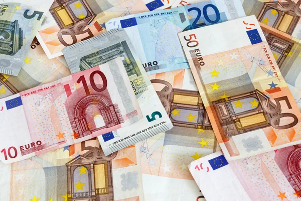 Euro banknotes