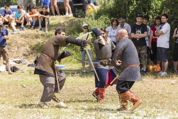 Ancient duel demonstration