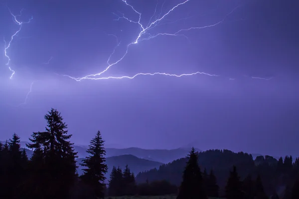 Thunder over the mountain