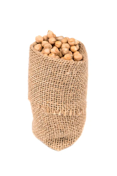 Chickpeas in a sack