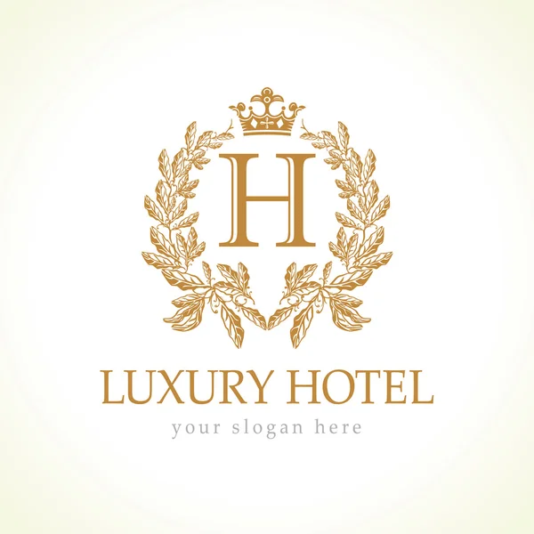 Luxury hotel logo