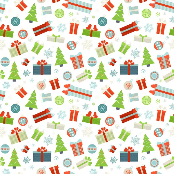 Seamless Christmas pattern.