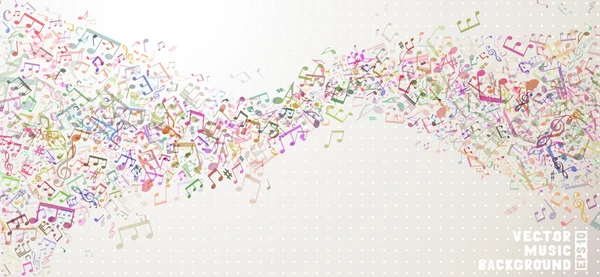 Colourful  music background