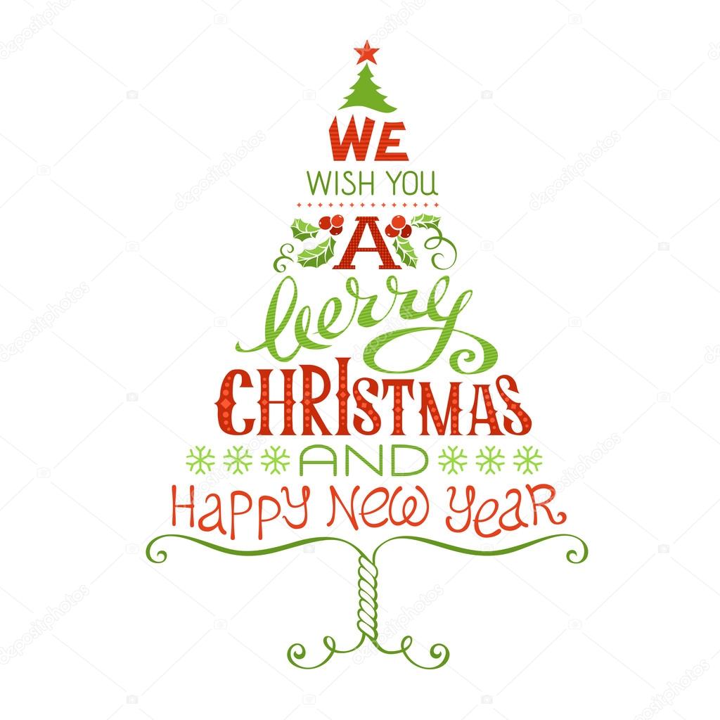 clipart merry christmas and happy new year - photo #50