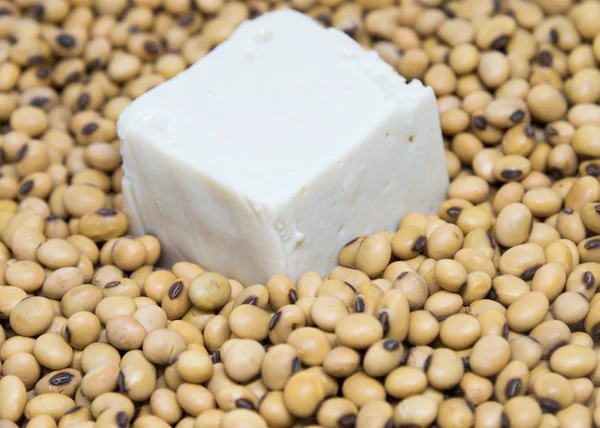 Tofu on soybeans