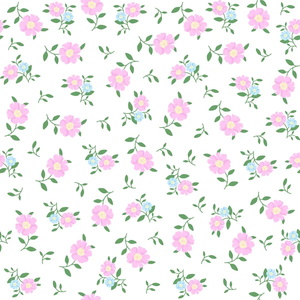 Seamless pattern in small flower. Romantic flower print. Ditsy floral. Floral seamless pattern.