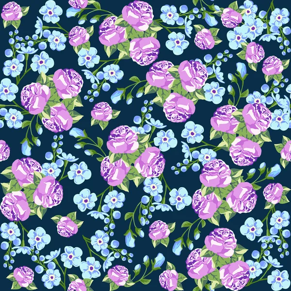 Seamless pattern in small flower. Romantic flower print. Ditsy floral. Floral seamless pattern.