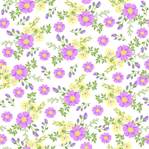Seamless pattern in small flower. Romantic flower print. Ditsy floral. Floral seamless pattern.