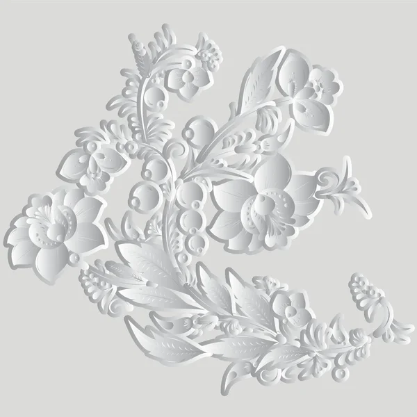 Russian floral pattern. vector illustration