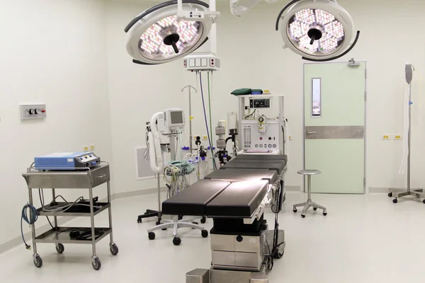 Operating room with modern equipment.