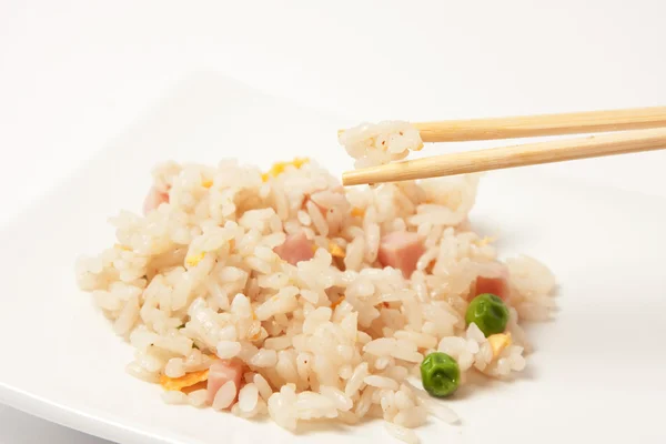 Chinese rice with vegetables